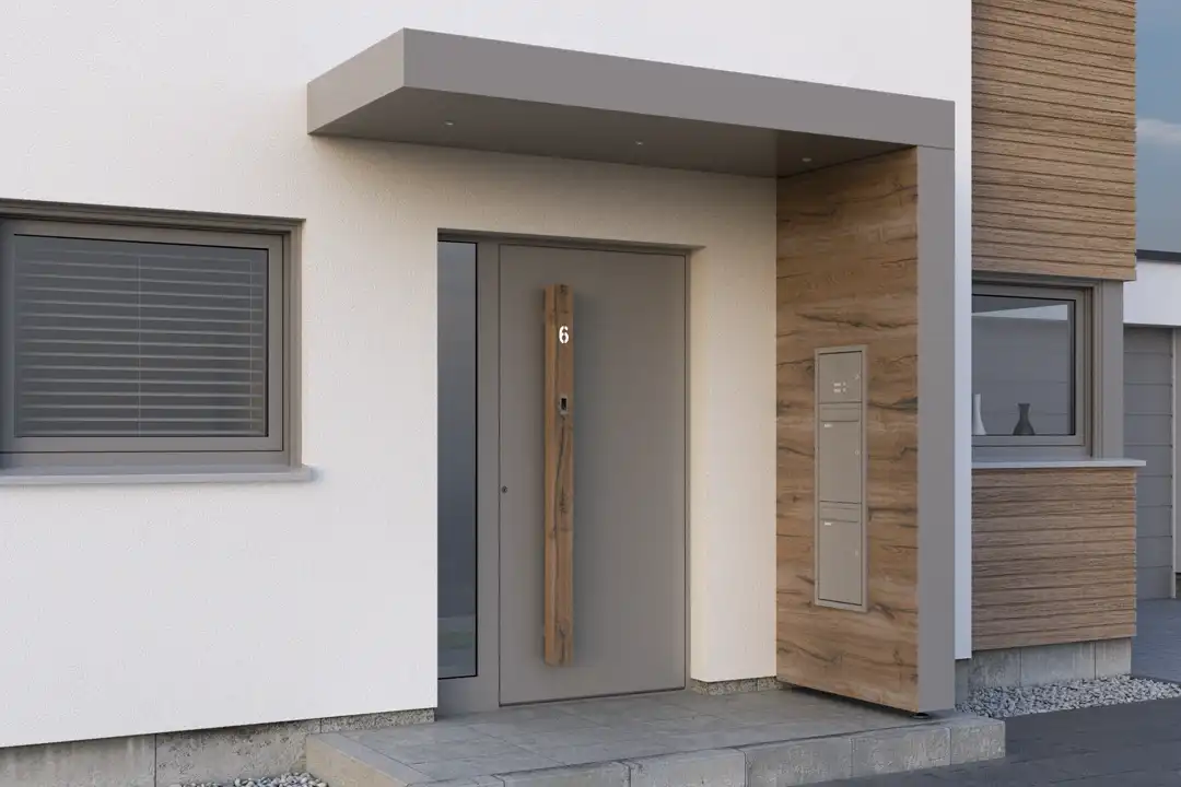 Haustür_mit_Vordach_1080x720 Haustür mit passendem Vordach